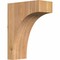 Ekena Millwork Huntington Smooth Corbel, Western Red Cedar, 5 1/2"W x 12"D x 16"H COR06X12X16HUN00SWR - alternate 1